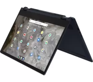 Image of Lenovo IdeaPad Flex 5i 13.3" 2 in 1 Chromebook - Intel Core i3, 128GB SSD, Grey, Blue