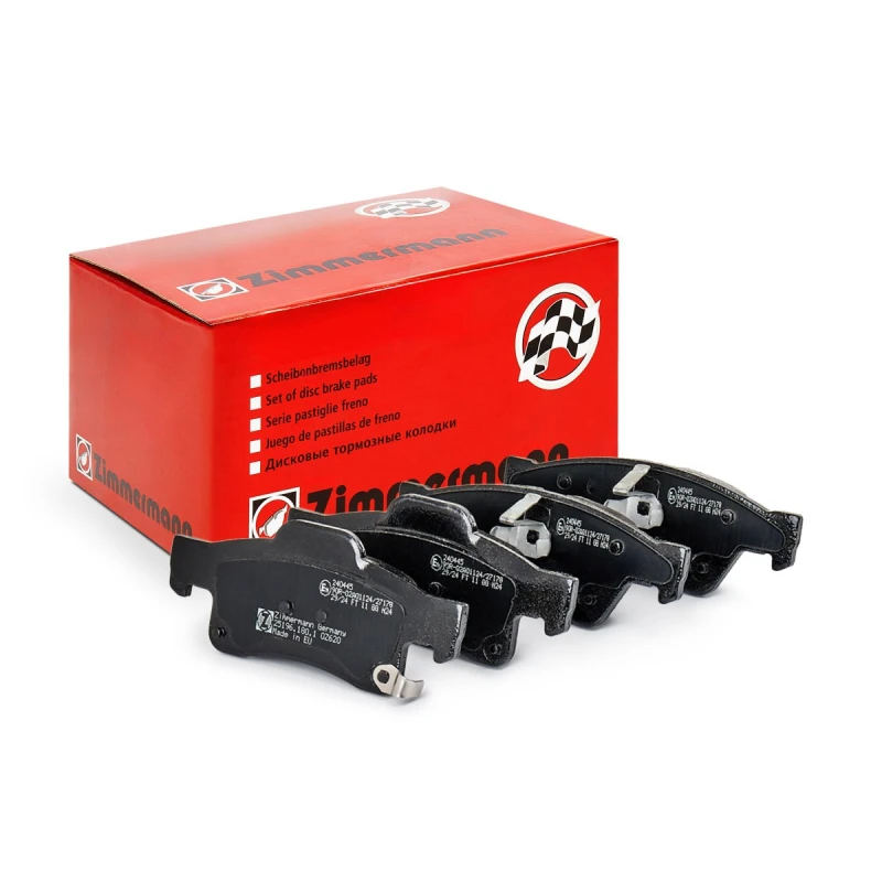 Image of ZIMMERMANN Brake pad set ZIMMERMANN 25196.180.1