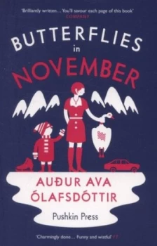 Image of Butterflies in November by Auur A. Lafsdttir Paperback