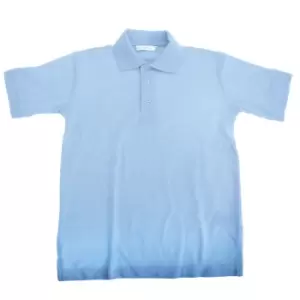 Image of Kustom Kit Klassic Childrens Superwash 60 Polo Shirt (Pack of 2) (13-14) (Light Blue)