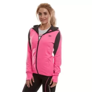 image of Musclepharm Zipped Hoodie Ladies - Pink