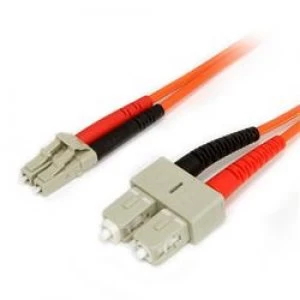 image of StarTech.com 1m Fiber Patch Cable LC - SC