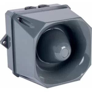 image of EATON 7092336FUL-0372 X10 Midi Dark Grey Housing 115/230 VAC Sounder Beacon