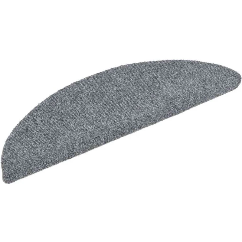 Image of VIDAXL Vidaxl - Self-adhesive Stair Mats 10 pcs Light Grey 56x17x cm Needle Punch 8720286327876