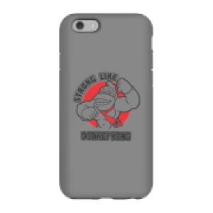 image of Nintendo Donkey Kong Strong Like Donkey Kong Phone Case - iPhone 6 - Tough Case - Gloss