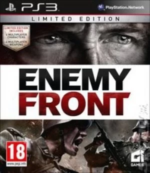 Image of Enemy Front Limited Edition PS3 Game