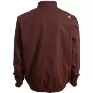 image of Duke Mens Windsor Kingsize Cotton Harrington Jacket (XXL) (Burgundy)