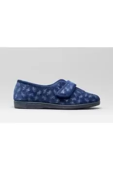 Image of Ivy Floral V Throat Touch Fastening Slippers