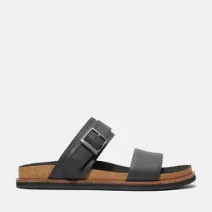 image of Timberland Amalfi Vibes Convertible Backstrap Sandal For Men In Black Black, Size 10.5