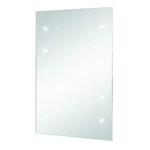 image of Wickes Small Rectangular LED Bathroom Mirror - 300mm