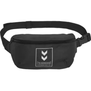 Image of Hummel Key Waist Bum Bag Unisex Adults - Black