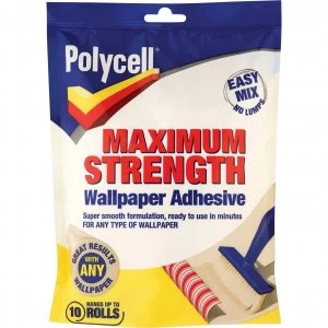 Image of Polycell Maximum Strength Wallpaper Adhesive 210g