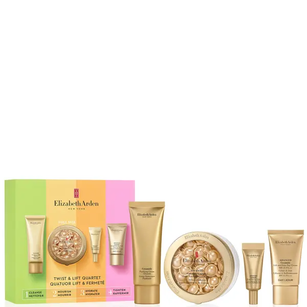 image of Elizabeth Arden TWIST & LIFT Advanced Ceramide Capsules 4 Piece Gift Set