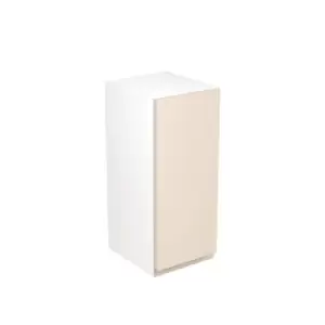 Image of KitchenKIT J-Pull Handleless 30cm Wall Cabinet - Gloss Cashmere