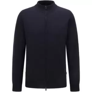 Image of Boss Balonso Knit Jacket - Blue