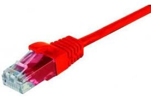 Image of Patch U UTP Cat.5e Snagless Red 0.5M