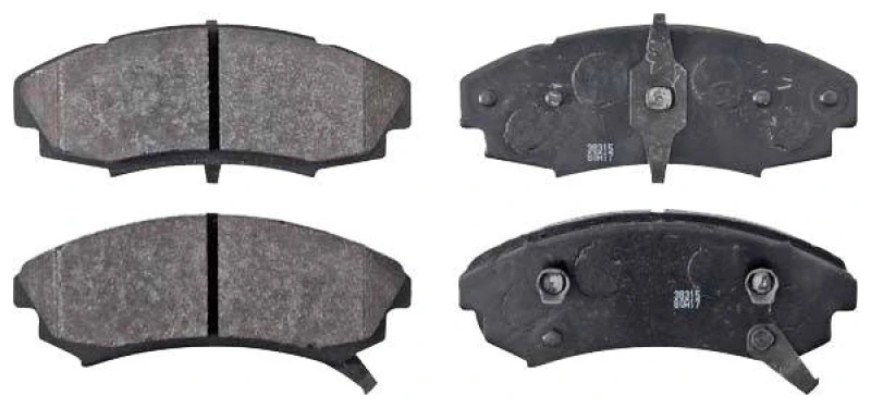 Image of A.B.S. 38315 Brake pad set with acoustic wear warning Brake Pad Set,disc brake (402)