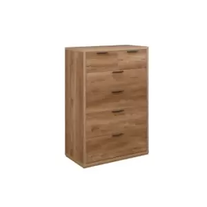 Image of Birlea - Stockwell 4 + 2 Chest Rustic Oak Effect