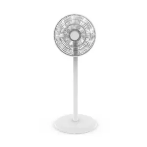 image of electriQ 12" Low Energy Quiet DC Pedestal Floor and Table Fan with Remote Control Timer and Oscillation Function