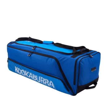 Image of Kookaburra Pro 2.0 Wheeled Holdall - Navy/Cyan
