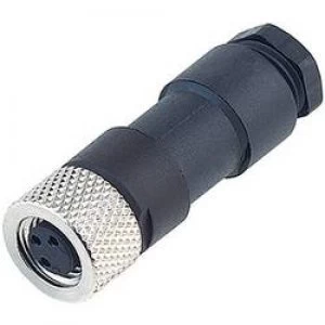 Image of Binder 99 3376 00 04 Series 768 Sensor Actuator Plug Connector M8 Screw Closure Straight