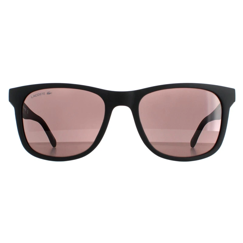 Image of Lacoste Rectangle Black Germany Grey L929SEOG Black unisex