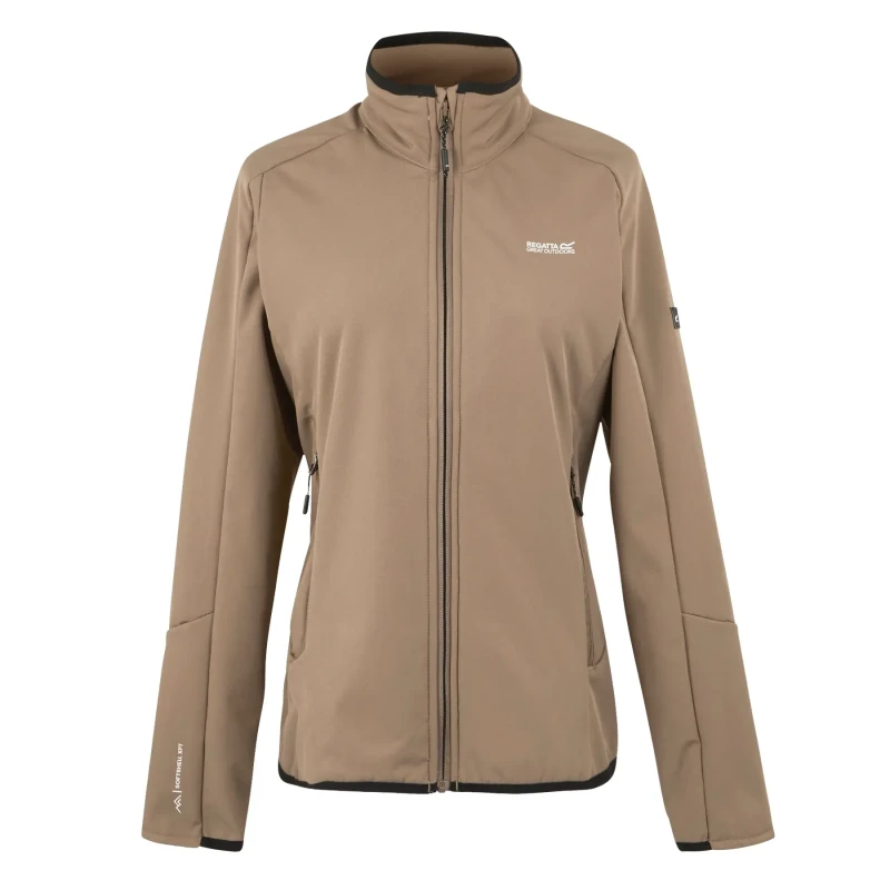Image of Womens Full Zip Jacket Regatta Moutdale Marron Female 46