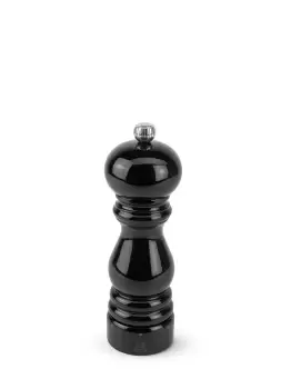 Image of u'Select Wooden Manual Salt Mill with a Black lacquer finish, 18cm Paris u'Select