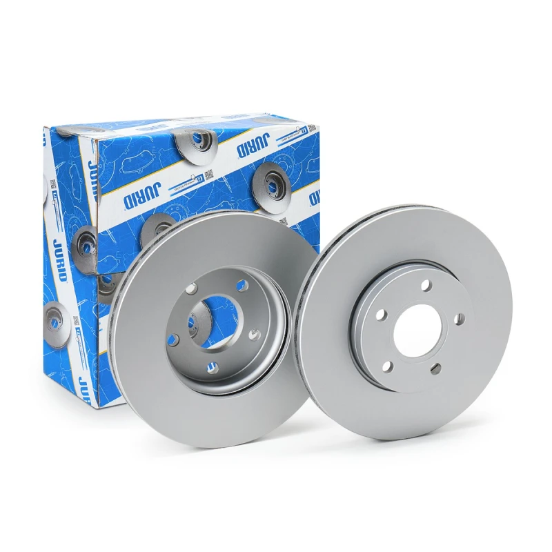 Image of JURID 562364JC Brake disc COAT+ Vented, Coated, with bolts/screws Brake Disc (82)