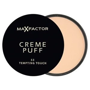 Image of Max Factor Creme Puff Powder Compact Tempting Touch 53 Nude
