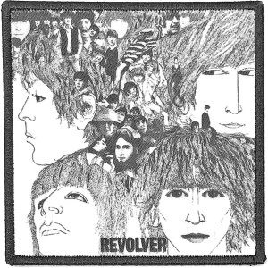 image of The Beatles - Revolver Album Cover Standard Patch