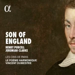 image of Henry Purcell/Jeremiah Clarke Son of England by Henry Purcell CD Album