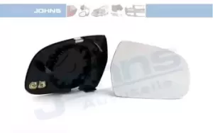 Image of JOHNS Wing Mirror Glass Right 13 12 38-89 Side Mirror Glass,Mirror Glass AUDI,A4 Avant (8K5, B8),A3 Schragheck (8P1),A3 Sportback (8PA)