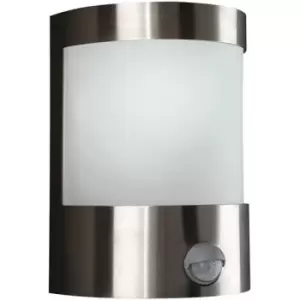 Image of Philips Massive Vilnius Outdoor Wall Lantern with PIR Stainless Steel - 170244710