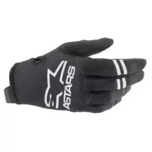 image of Alpinestars Youth Radar Black White XXXS