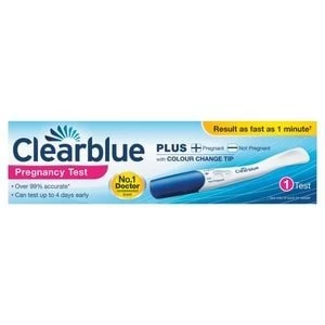 Image of Clearblue Pregnancy Test Plus 1s