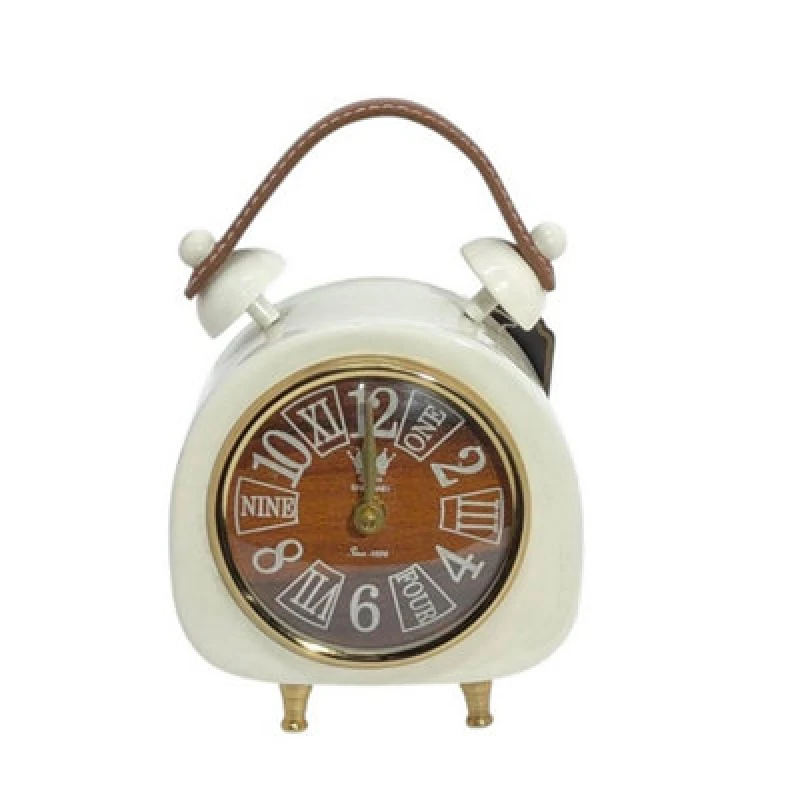 Image of Table Clock - L14 x W10 x H17cm MinsterStylishLivingLtd6676