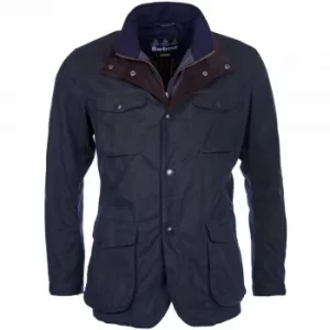 Image of Barbour Mens Ogston Wax Jacket Olive Large