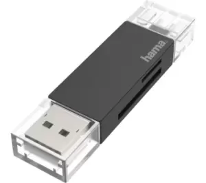 image of HAMA USB 3.1 & USB Type-C Memory Card Reader