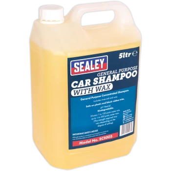 Image of Sealey SCS005 Car Shampoo 5l