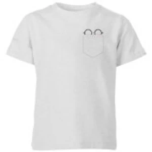 Image of Harry Potter Harry Potter Pocket Glasses Kids T-Shirt - Grey - 11-12 Years
