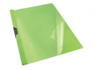 Image of Rexel Choices Clip File A4 Green PK25