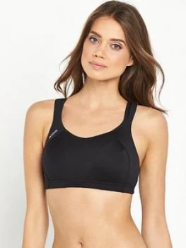 Image of Shock Absorber Active Multi Sports Support Sports Bra - Black, Size 34, Women