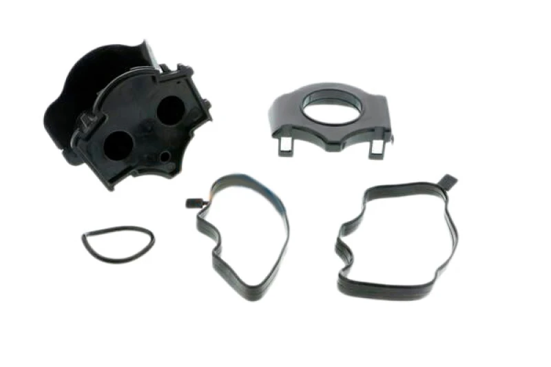 Image of VAICO V20-1113 Oil Trap, crankcase breather with gaskets/seals, Cylinder Head, with cyclone filter, EXPERT KITS + Oil Trap,crankcase breather (3324)