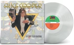 Image of Alice Cooper Welcome to my nightmare LP transparent