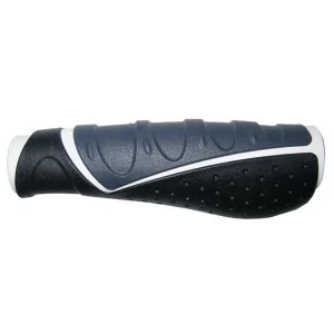 Image of Velo Attune Comfort Grips 130mm Grey/Black/White