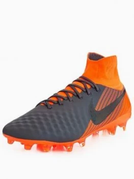 Image of Nike Magista Orden II Firm Ground Football Boots Grey Size 6 Men