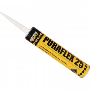 Image of Everbuild Puraflex 25 Industrial PU Sealant White