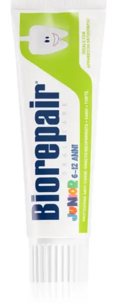 image of Biorepair Junior Mint Children Toothpaste 75ml