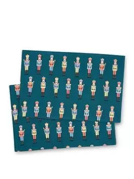 image of Catherine Lansfield Nutcracker Pack Of 2 Placemats